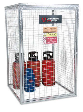 Gas storage cage