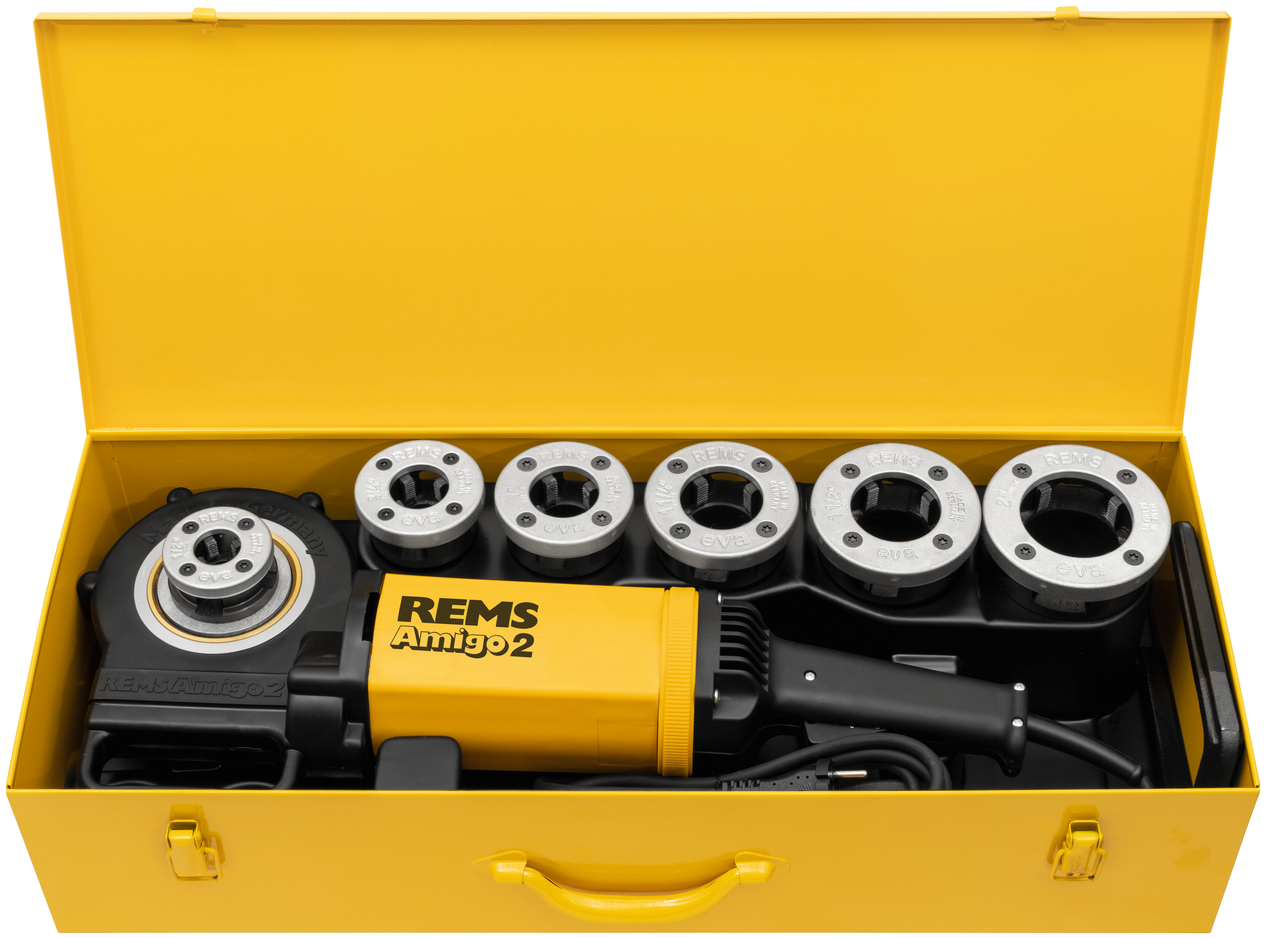 REMS portable pipe threader - REMS Amigo 2