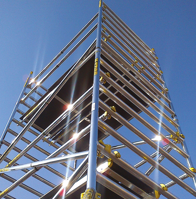 Double Width HiViz Alloy Tower