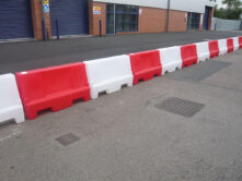 Traffic Separators 1m Water Filled Barriers