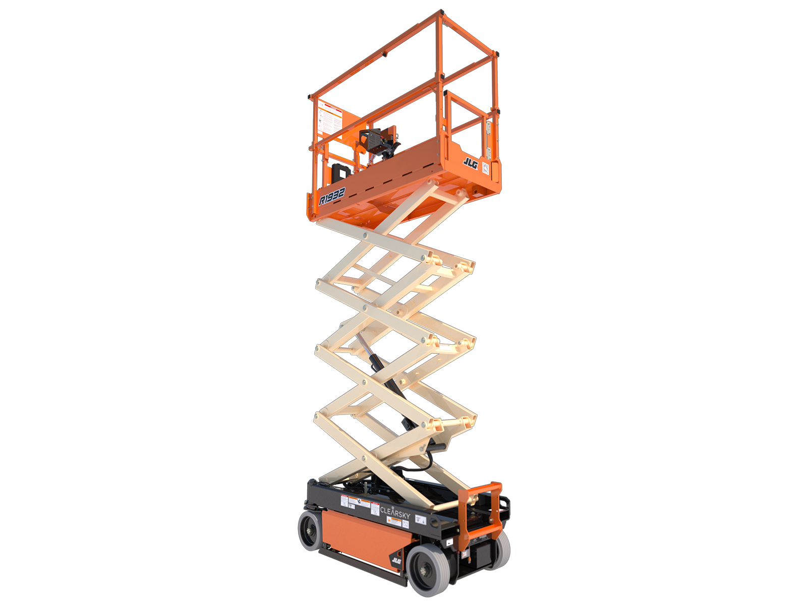 JLG R1932 Electric Scissor Lift 19ft (7.8m WH)