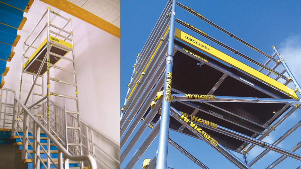 HiViz mobile access tower